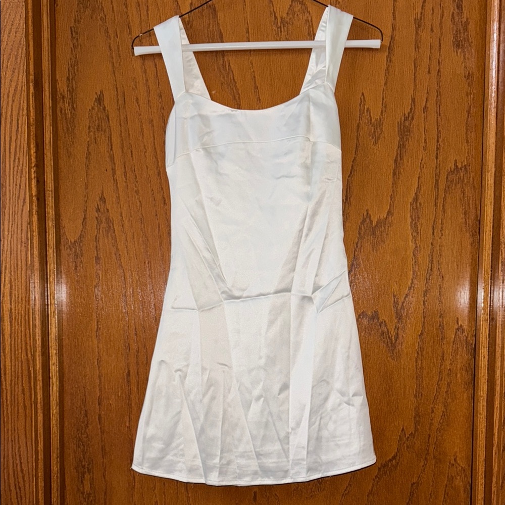 Peppermayo White Mini Dress